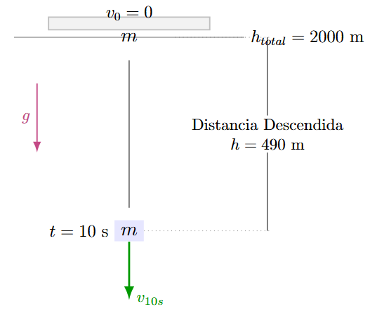 Problema 8 de Caída Libre