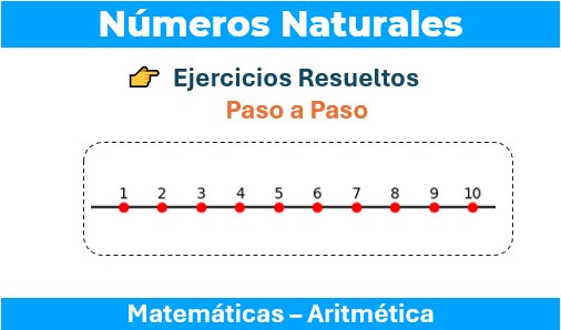 Números naturales aritmética